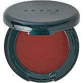 SOSHE Beauty - Blurring Pillow Blush | Featherlight, Cushiony, Cream to Powder Formula | Squalane, Cucumber Seed Extract, Ashwagandha Root | Vegan, Clean, Cruelty-Free (Copper Spice, Warm Terracotta)