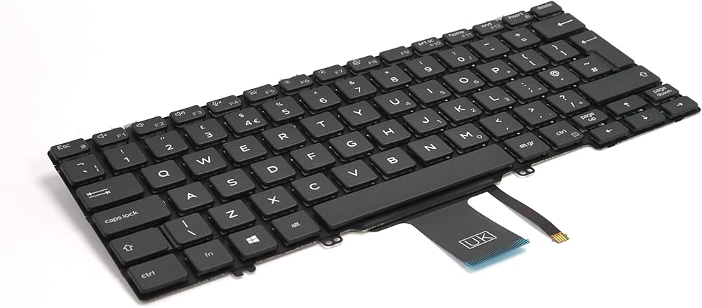 Dell Latitude 5300 2-in-1 7300 UK QWERTY Backlit Keyboard 92V8V