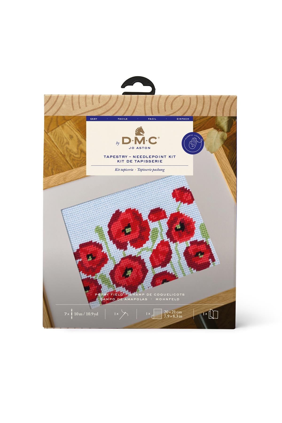 DMC Tapestry & Needlepoint Kit Poppy Field by Jo Aston - Easy — image 1