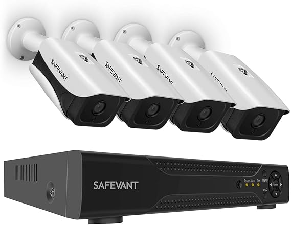 Amazon.com : Security Camera System, SAFEVANT 8 Channel Full HD DVR