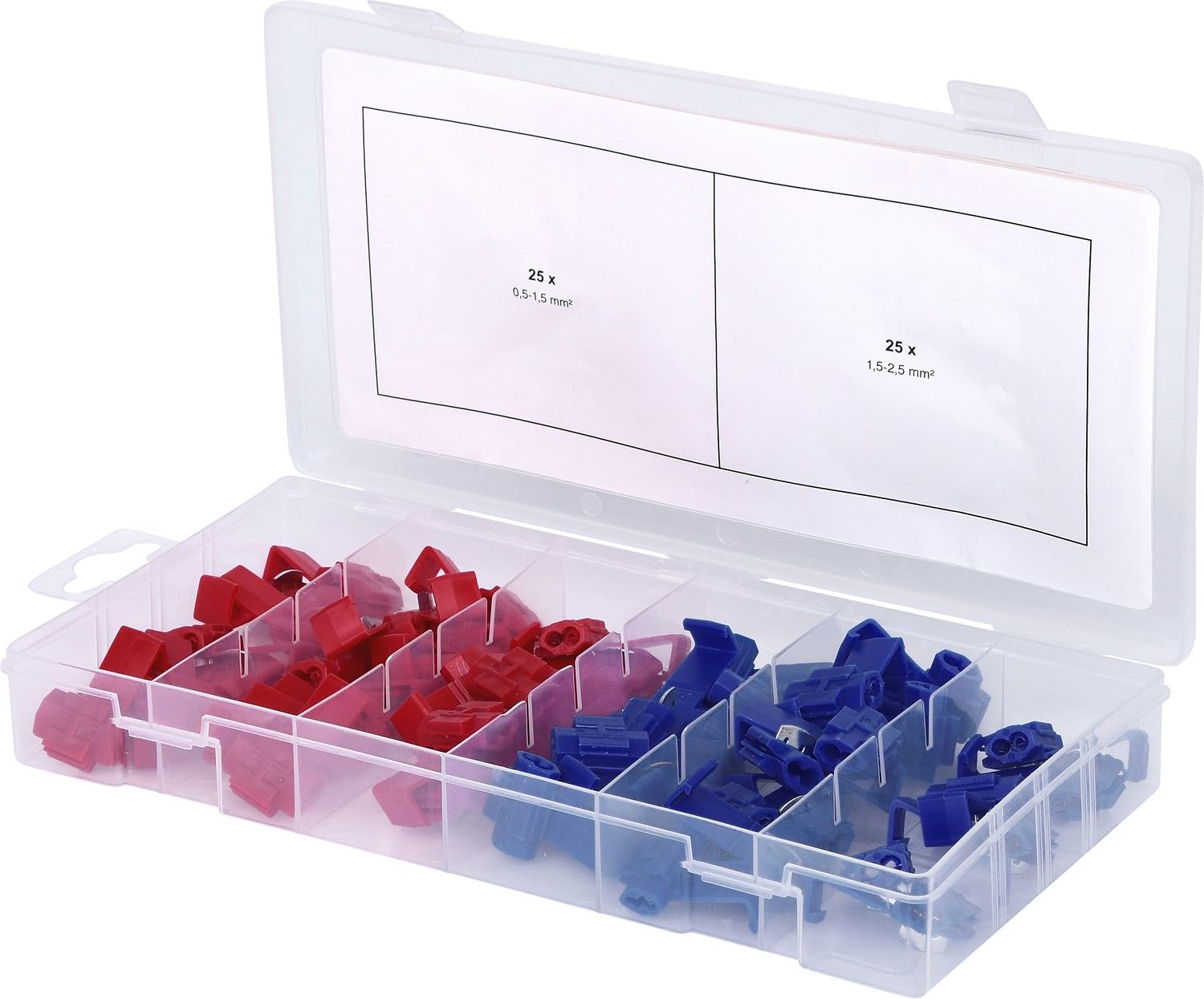 KS Tools 970.0570 Branch connectors assortment, 50 pcs