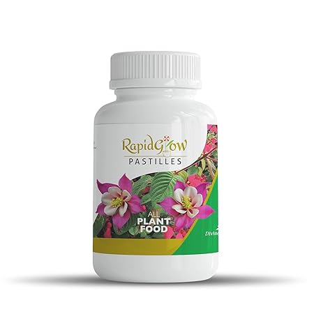 DIVINE TREE Rapid Grow Pastille NPK Fertilizer Plant Nutrients Tablet for Plants (100 g)