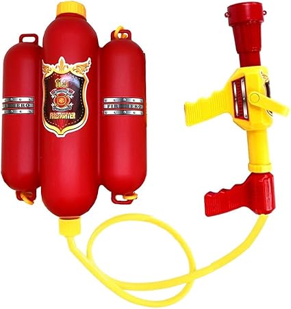Qianguang Pompier Sac à Dos Pistolet à Eau Blaster Pistolet à Eau Plage Jouet Et Jouet De Sport En Plein Airpompier
