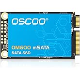 OSCOO 1TB mSATA SSD – SATA III 6Gbps Internal Drive, Up to 550MB/s, 3D NAND Flash | Compatible with Laptop, Desktop, Ultraboo
