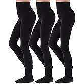 MANZI 3 Pairs Girls Tights Footed Toddler Dance Tights Kids Ballet Stockings Ultra Soft