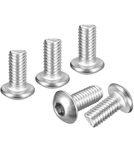 uxcell Lot de 100 boulons à tête hexagonale M2 x 10 mm en alliage d'acier 10 ,9 uxcell Lot de 100 boulons à tête hexagonale M2 x 10 mm en alliage d'acier 10 ,9