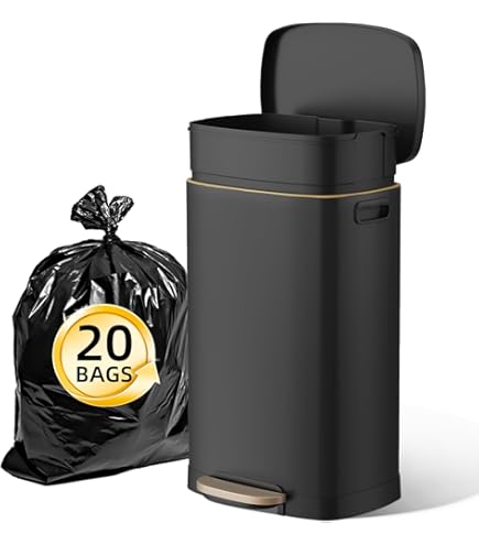 EKO | 50L Kitchen Trash Can with Automatic Sensor and Soft Close