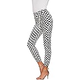 GEZOUR Women's Checkered Jogger Cargo Pants High Waist Slim Fit Outdoor Sweatpants