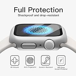 JETech Case with Screen Protector for Apple Watch