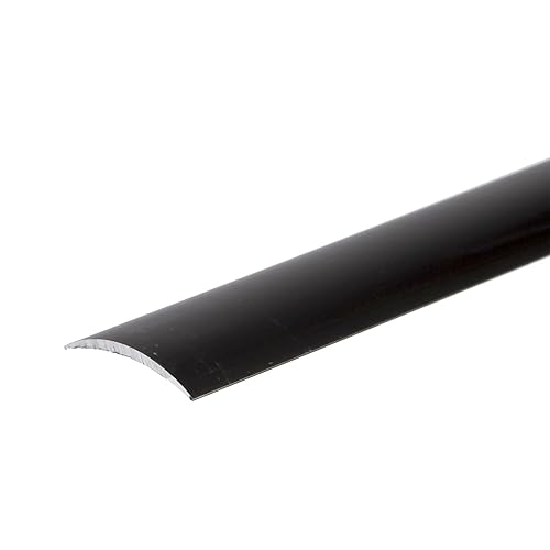 FLAT SELFADHESIVE ANODISED ALUMINIUM DOOR FLOOR EDGING BAR STRIP TRIM