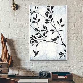 Floating Framed Canvas Wall Art for Living Room, Bedroom Canvas Prints for Home Decoration Ready to Hang - 16x24 inches