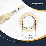 ARVO Masking Tape for Painting 24 mm x 50 m Pack of 2 view 3