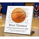 Coach Gift Plaque - Signable Sports Team Sign For Great Coaches - CHOOSE SPORT - SOLID WOOD - 10.5in x 10.5in