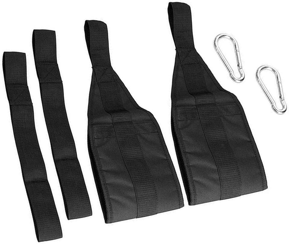 ROSRAN Ab Straps for Pull Up Bar Heavy Duty Pull Up Straps & Hanging Ab Straps for Core Workouts - Ideal Hanging Straps & Ab Hanger for Leg Raises, Knee Ups & Ab Workouts : Sports & Outdoors