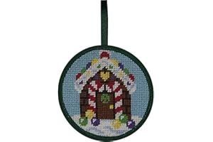 Alice Peterson Stitch-Ups Gingerbread House Needlepoint Ornament Kit