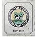 Newcastle United Retro Logo Sign - Multi-colour