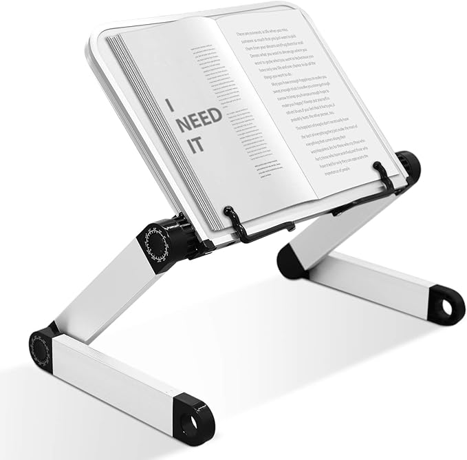 Adjustable Book Stand Height and Angle Adjustable Ergonomic Book Holder