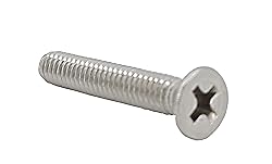 FixtureDisplays® 8-32 X 1" Stainless Flat Head