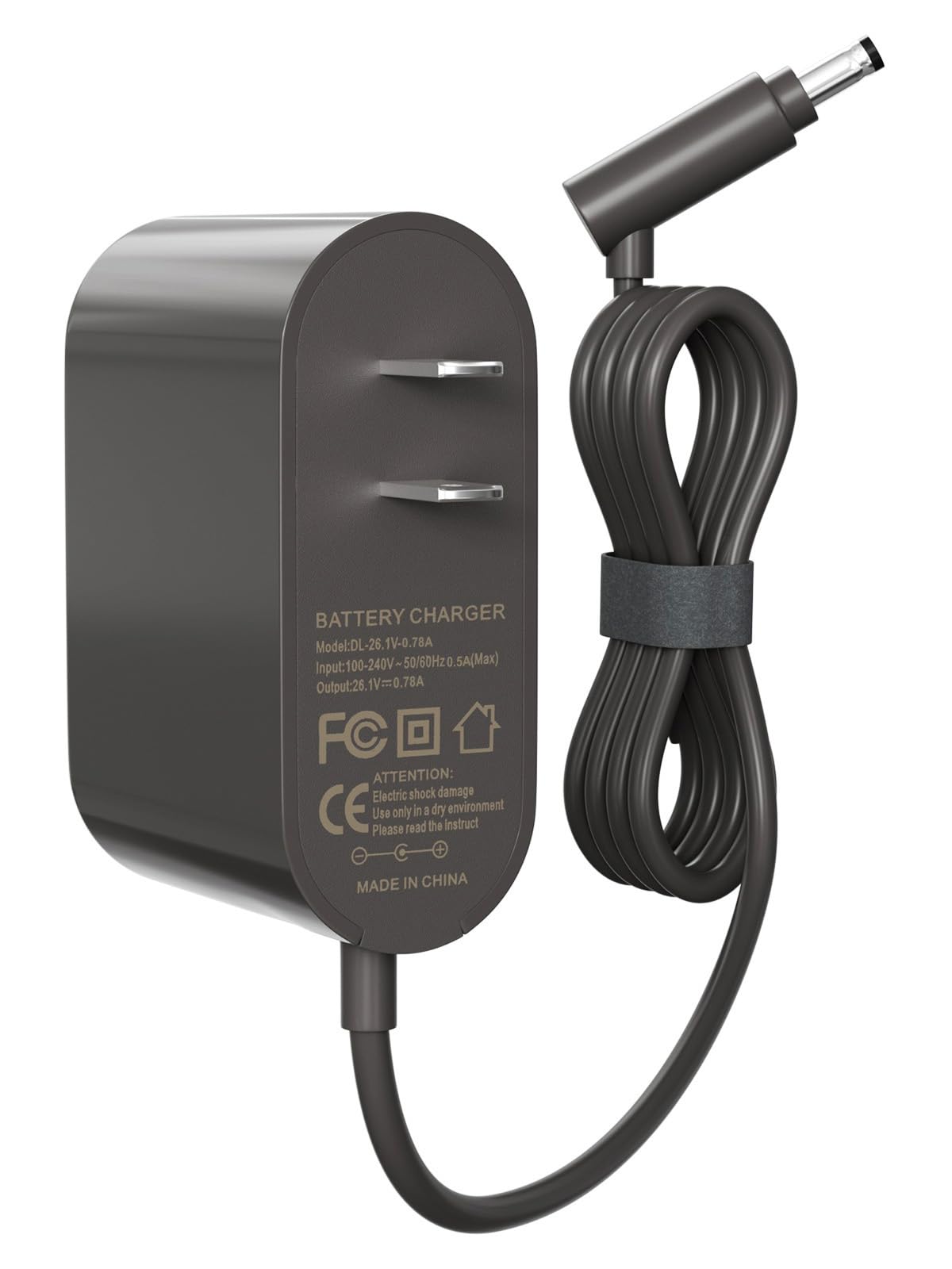 Photo 1 of 26.1V Cordless Vacuum Cleaner Charger Compatible with Dyson V8 V7 V6 SV04 SV03 DC59 DC58 DC62,Absolute Animal Motorhead Replacement for 26.1V 0.78A 967813-02 205720-02 209468-01 209568-01 AC Adapter