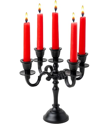 Bougeoirs Halloween En Bois - Chauve-Souris Et Citrouille - Déco De Table Effrayante Pour Intérieur Et Extérieur