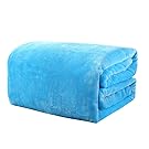 Vivid Color Flannel Bed Blanket Thicken Sheet Extra Soft Bedspread Warm Plush Easy Care Lightweight Fluffy Bedding Blankets for Kid Children Teen Boy Girl Bedroom