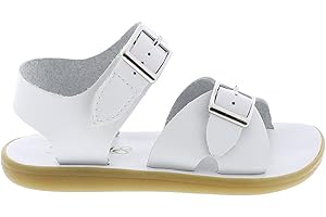 FOOTMATES Tide and Eco-Tide Waterproof Sandals for Boys and Girls with Slip-Resistant, Non-Marking Outsoles and Strap Closure for Infants, Toddlers, and Little Kids Ages 0-8