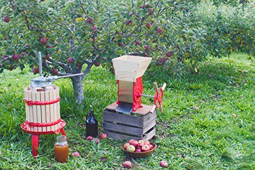 Weston Apple and Fruit Crusher (05-0201), Cast Iron Construction, Stainless Steel Chute & Crushing Blades (Certified Refurbished) - Thumbnail 2