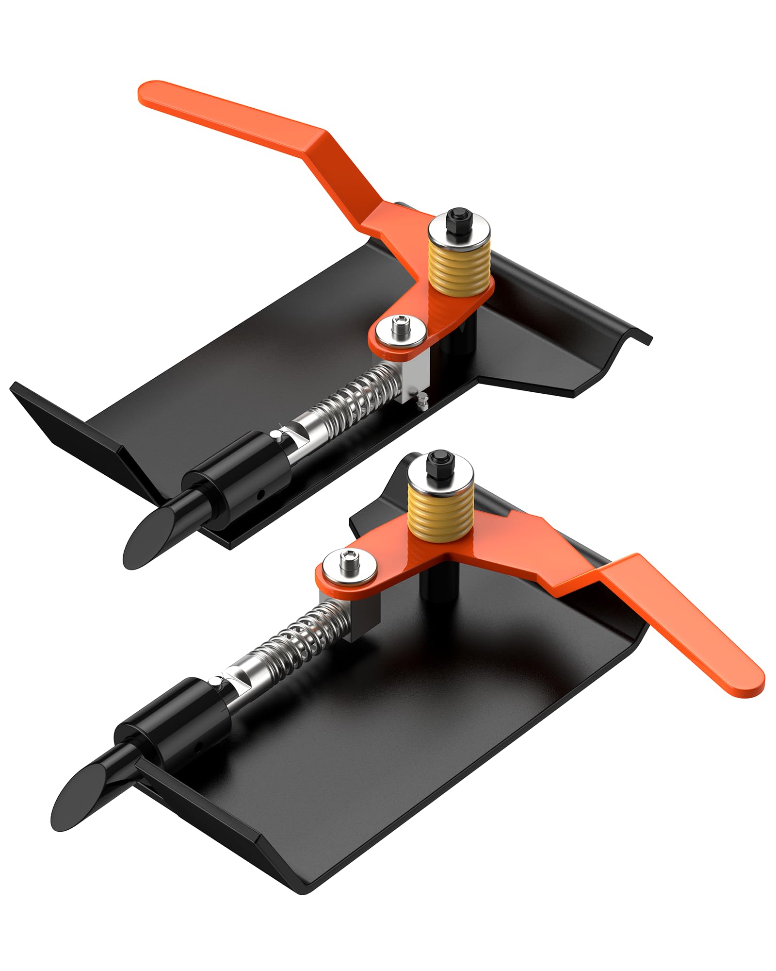 1/2" Skid Steer Quick Tach Attachment Mount Plate & Latch Box - Adapter For Loaders & Tractors