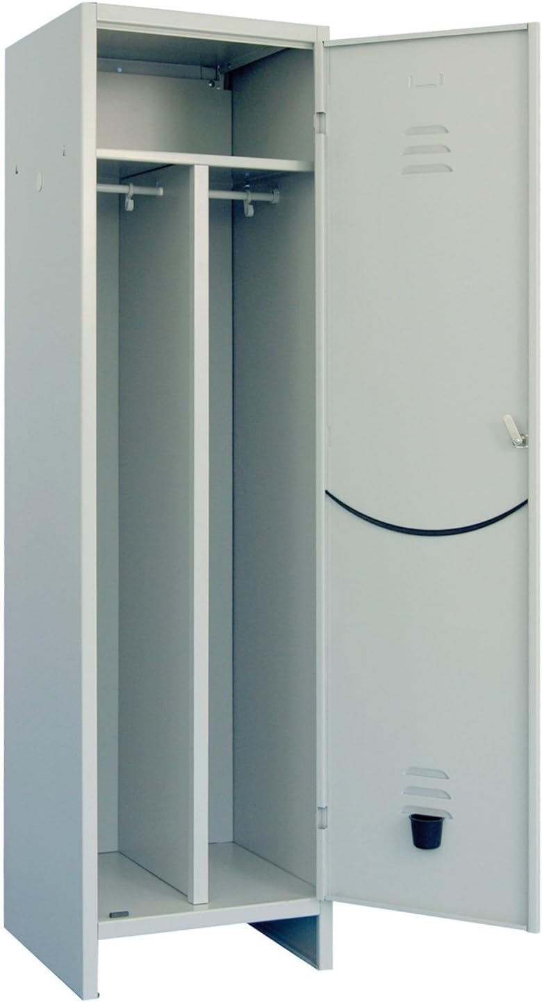 Pro.Metal Pratiko vestiaires Armoire Sale/Propre 1 Place 1 Porte H