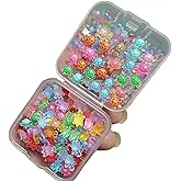 LiZEROGDAX 200Pcs Mini Colored Resin Turtles Animals, Miniature Tiny Figures for Crafts DIY Fairy Garden Micro Landscaping Decoration