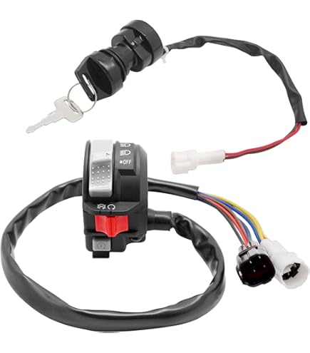 Amazon.com: M MATI Start Stop Headlight Switch & Ignition Key