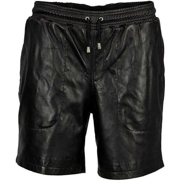 Bockle® 5 GAY-ZIP Shorts leather pants Shorts short leather