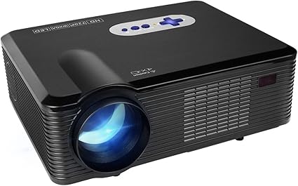 Proyector LED Full HD,Mileagea Videproyector Multimedia 3000 ...