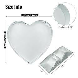 Ismosm Sublimation Blanks Crystal Tabletop Decor