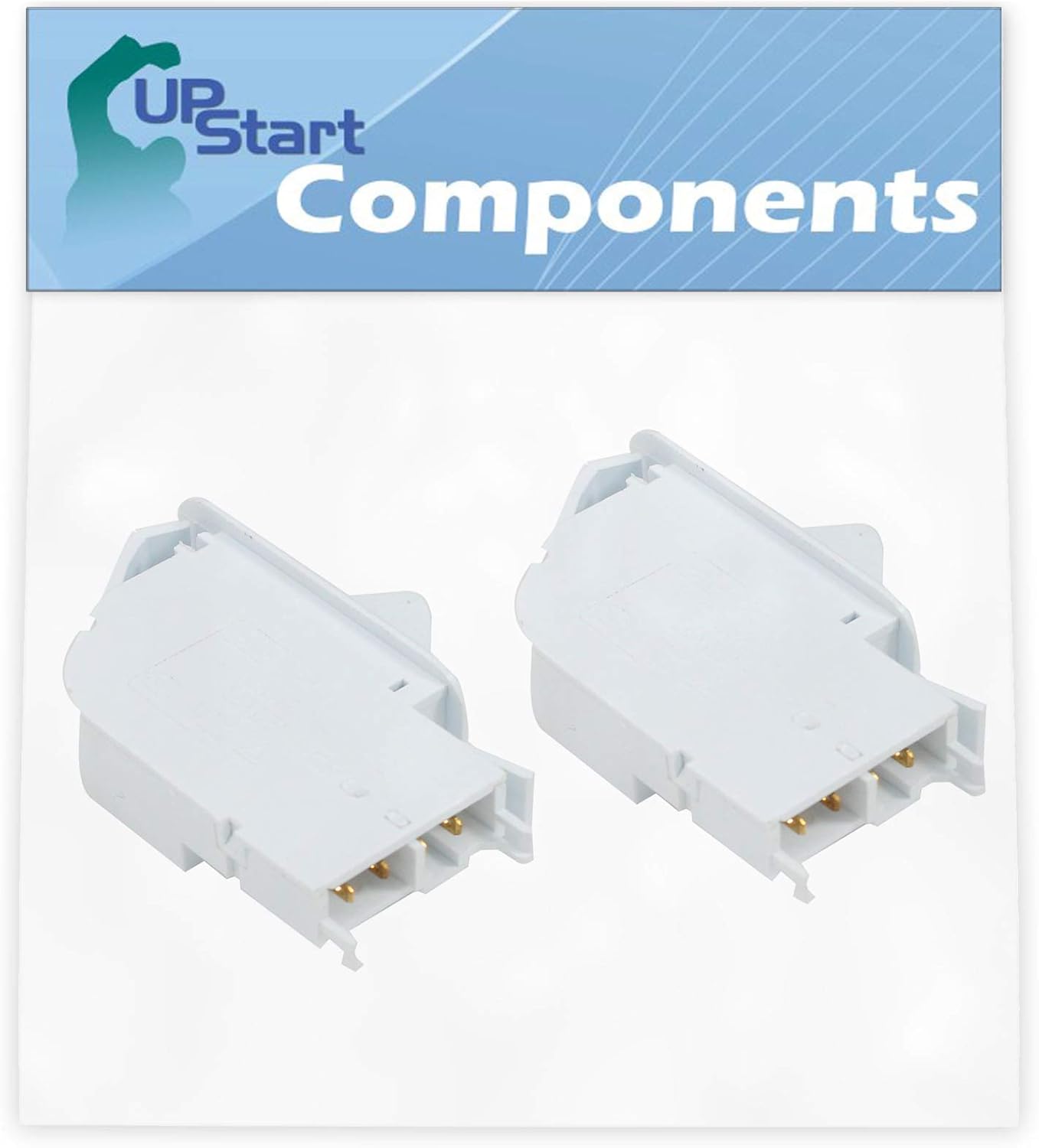 2-Pack 6600JB1010A Refrigerator Door Switch Replacement for Kenmore/Sears 795.69004900 Refrigerator - Compatible with 6600JB1010A Door Push Button Switch