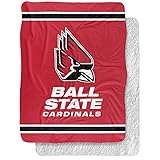 Ball State University Blanket, 60"x80" Primary Logo