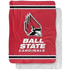 Ball State University Blanket, 60"x80" Primary Logo