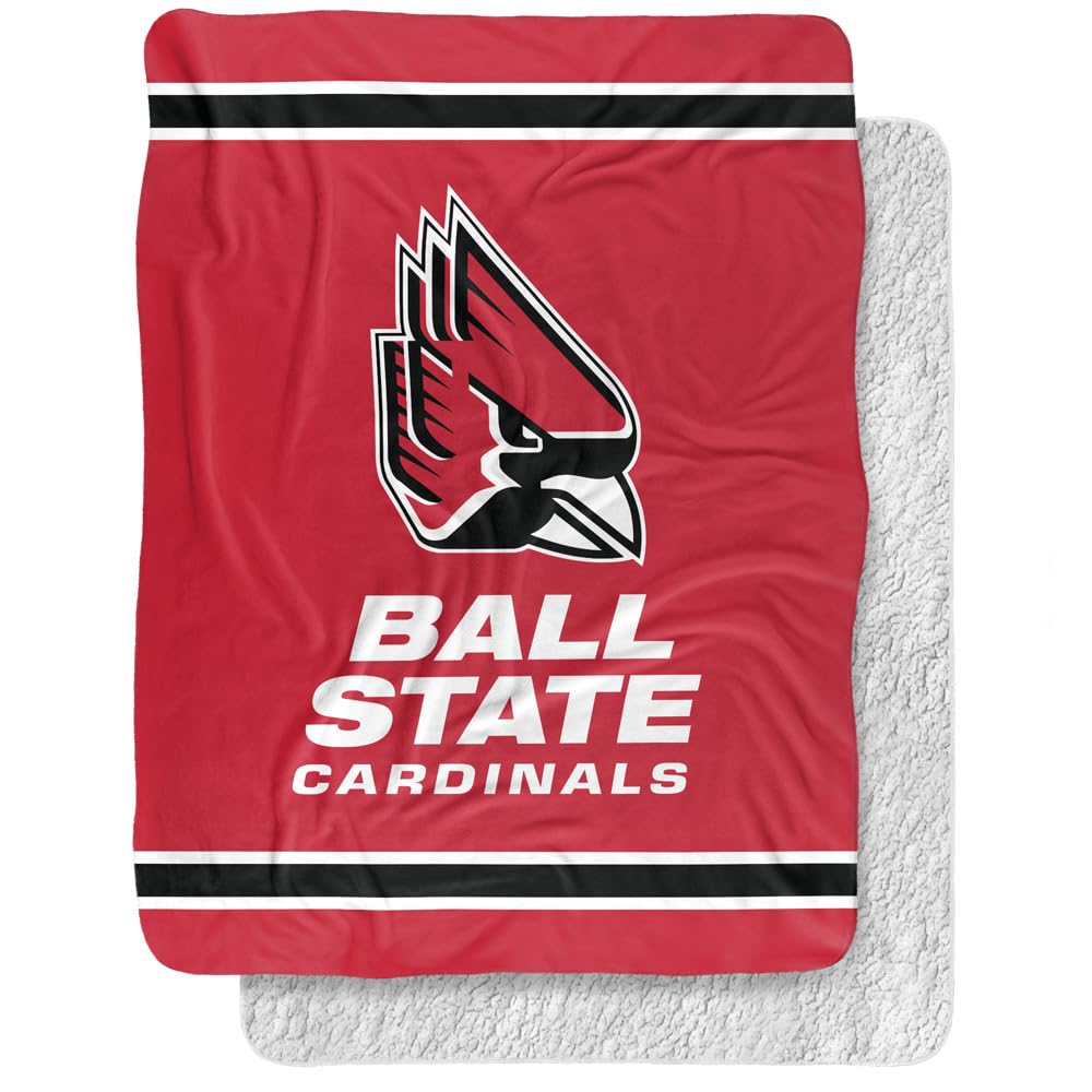 Ball State University Blanket, 60"x80" Primary Logo