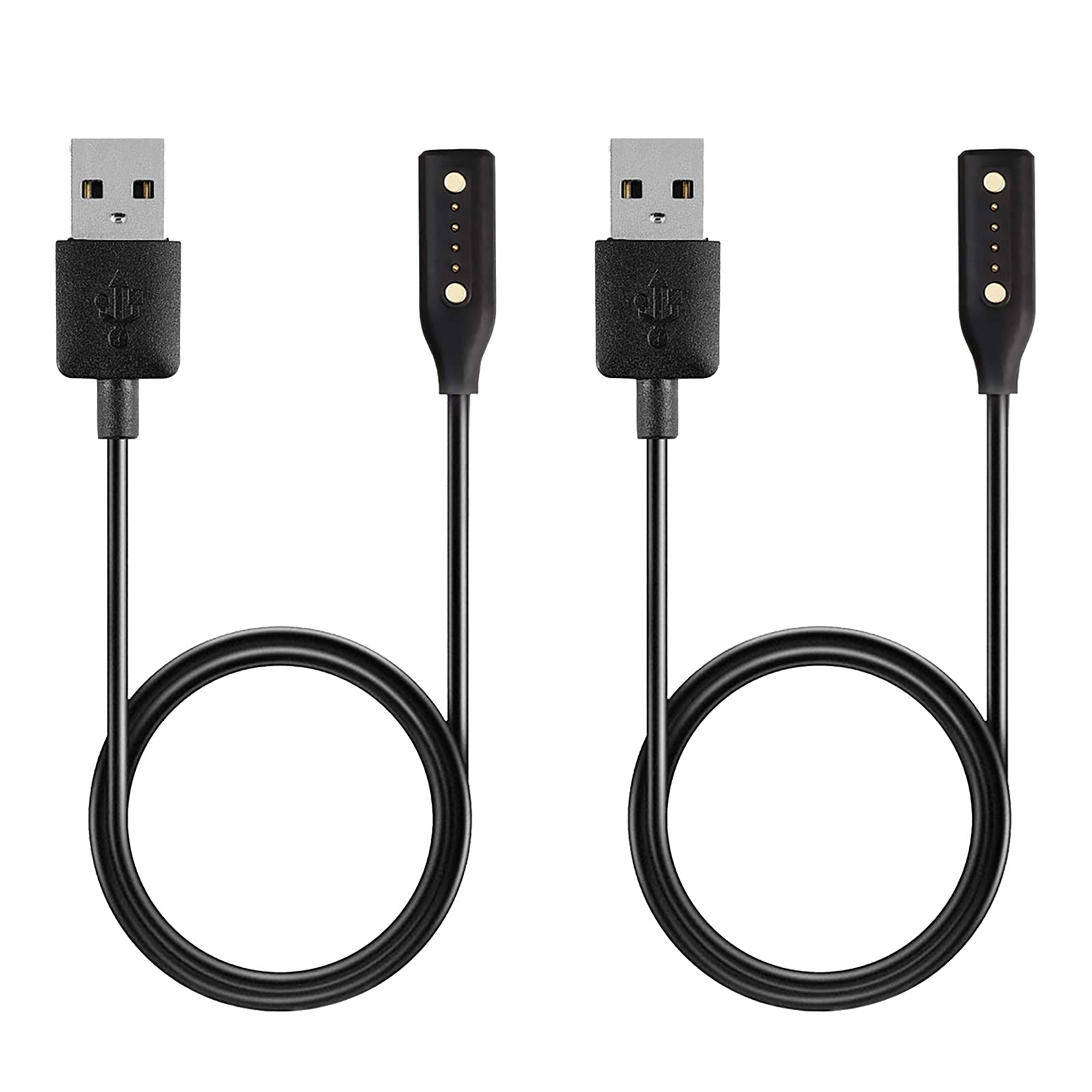 Chofit Chargers Compatible with Bose Frames Alto S/M M/L Charger, Magnetic USB Charging Cable, 3.3ft Cord for Bose Frames Alto S/M M/L, Bose Frames Rondo/Soprano/Tenor Smart Audio Sunglasses (2-Pack)