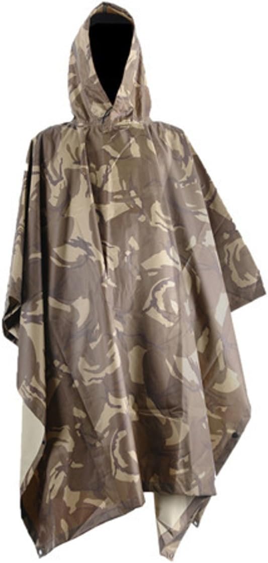 3in1 Waterproof Rain Military Camouflage Poncho(7.05 4.79ft)/Multifunctional Raincoat - Camping Tent Rain Cover Outdoor with a Easy Carry Bag