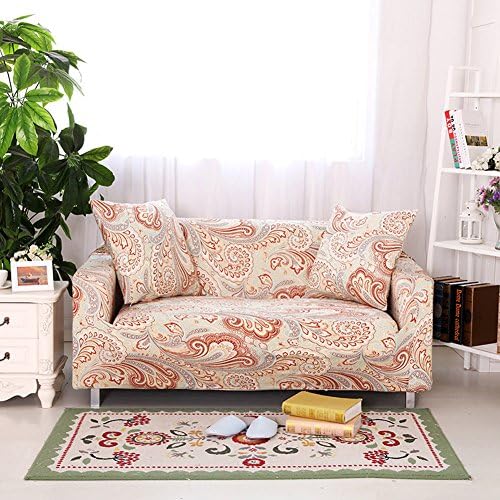 langti Direct Seat Elastic Sofa Towel Furniture Protector Sofa Stretch Tightly Wrap All-inclusive Slip-resistant Corner Sofa Cover (4#, Single-seater)