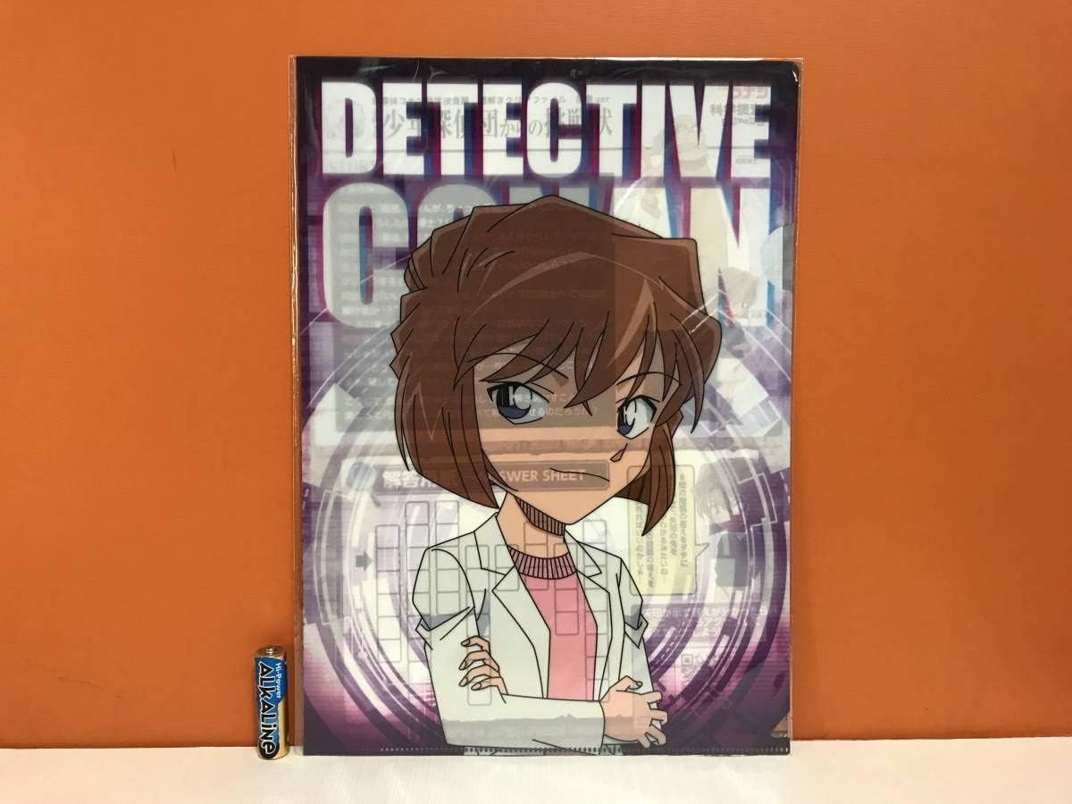 Amazon 激 名探偵コナン 科学捜査展 謎解き クリアファイル 灰原 Ver 真実への推理 ある少年探偵団からの挑戦状 グッズ 青山剛昌 アニメ 萌えグッズ 通販