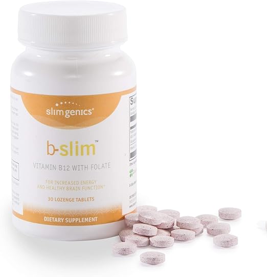 SlimGenics BSlim Vitamin B12 + Folate Facilitates Protein and Fat