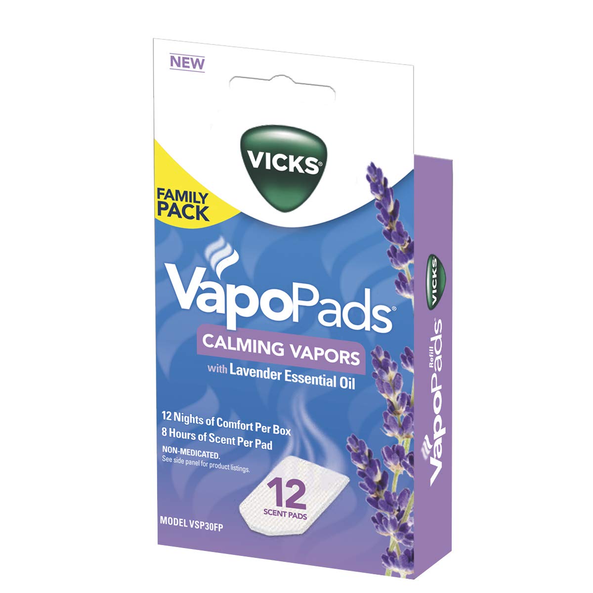Vicks VapoPads Baby Rub Waterless Vaporizer Pads Pack of 2 (Packaging