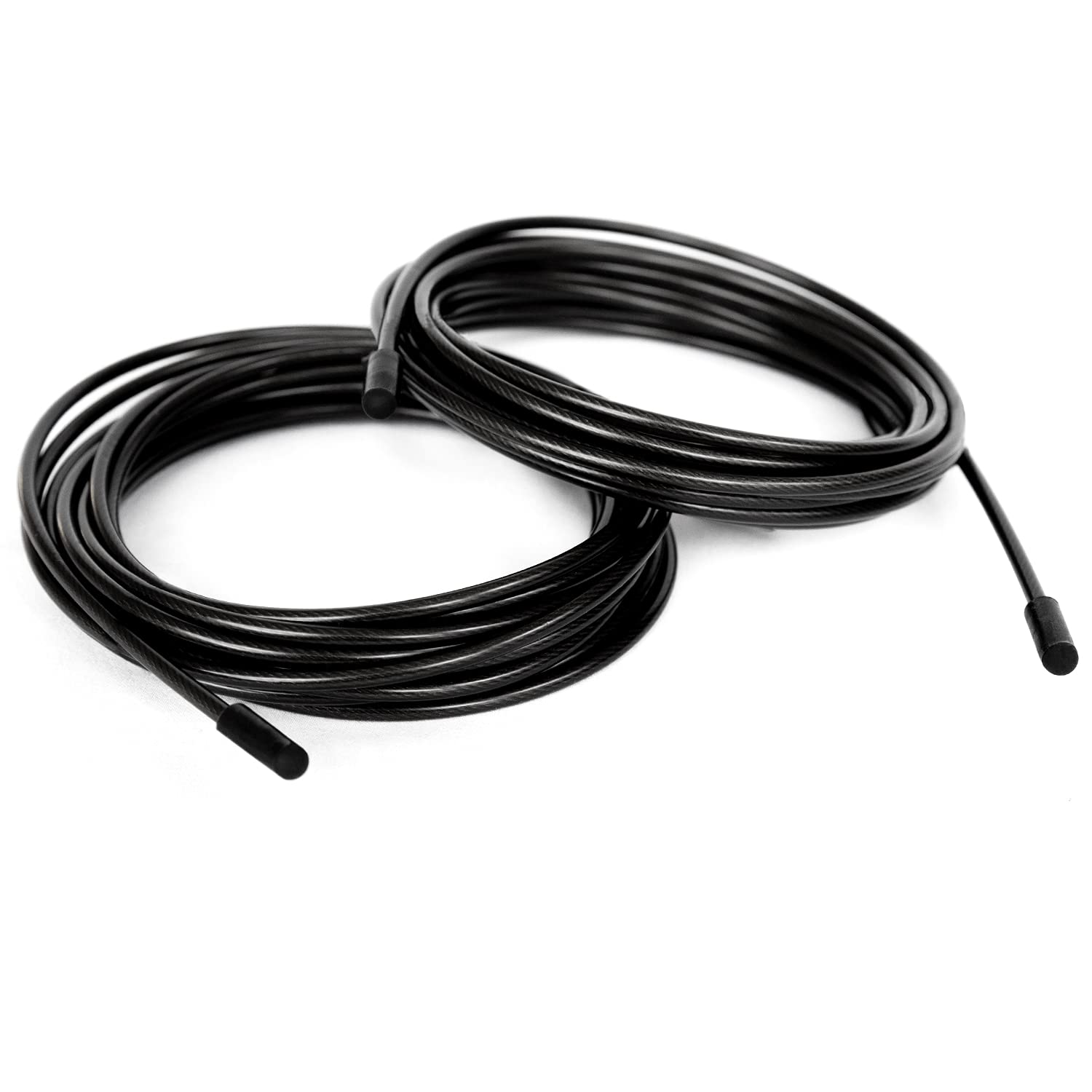 BRANK SPORTS Replacement Cables For Skipping Rope - 3m Length - Skipping Ropes for Adults, Men, Women & Children - Perfect Speed Rope for Boxing, Gym & Fitness - Weighted Jump Rope Compatible