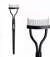 MSQ Eyelash Comb Definer Mascara Applicator with Curved Metal Teeth