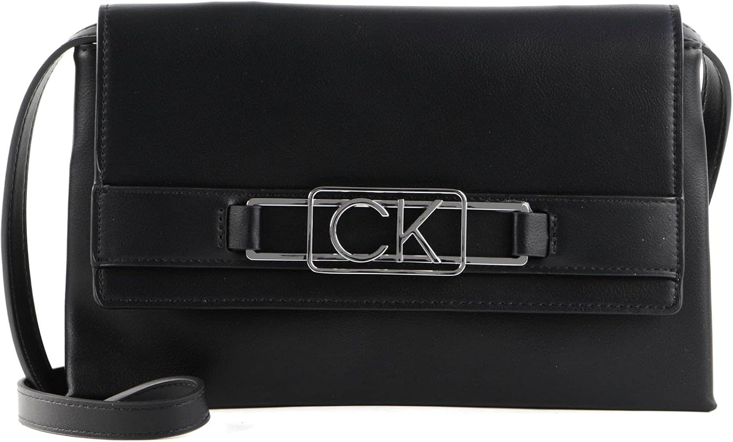 Calvin Klein Clutch With Flap CK Black Amazon.co.uk Shoes & Bags