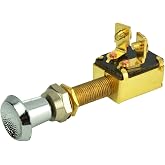 BEP 1001307 SPST Push-Pull Switch, 2 Position - Off/On