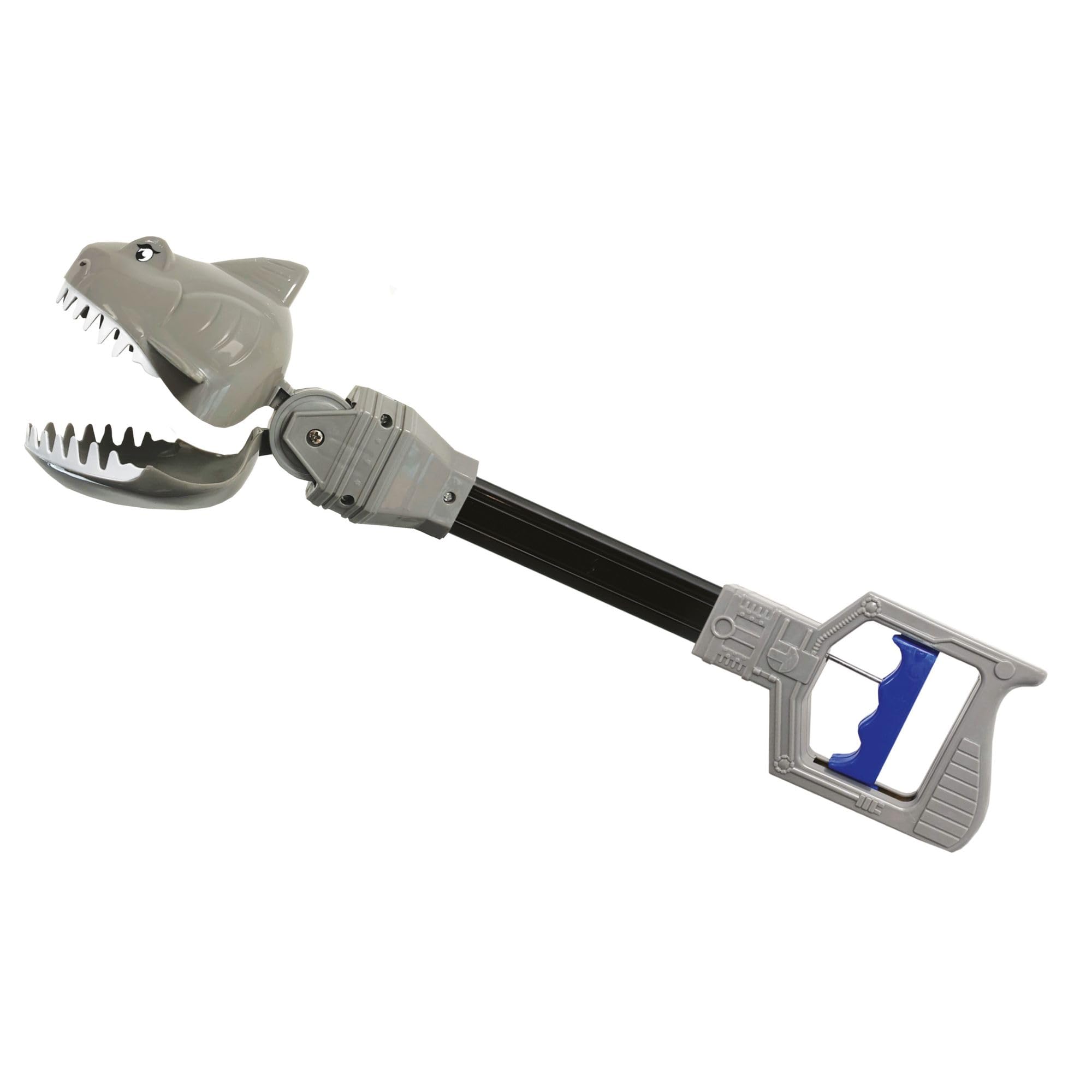 Pincher Pals - Shark Grabber Toy from Deluxebase, Jumbo 42cm Claw, Fun Handheld Sensory Animal Grabber, Unique Gifts and Novelty for Kids.