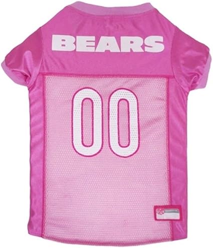 girls pink chicago bears jersey